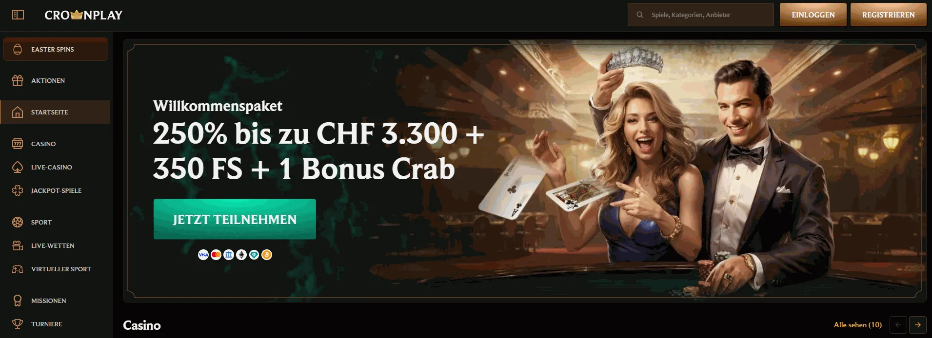 crownplay casino page ch